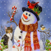 Christmas - Full Drill Round Drill - 30x30cm